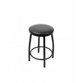 Табурет ВВР Премиум черный/черный, экокожа